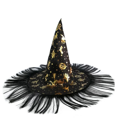 【2026 New】Halloween Witch Hats for Adults & Kids | 30+ Styles | Leather Rose Spider Wig Pirate Hats | Wholesale Mix & Match