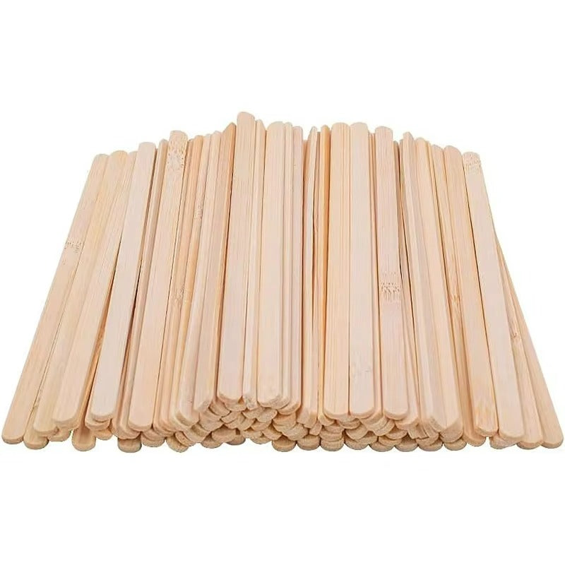 Eco-Friendly Bamboo & Wooden Stir Sticks - Disposable Coffee Stirrers for Café & Office