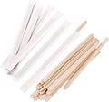 Eco-Friendly Bamboo & Wooden Stir Sticks - Disposable Coffee Stirrers for Café & Office