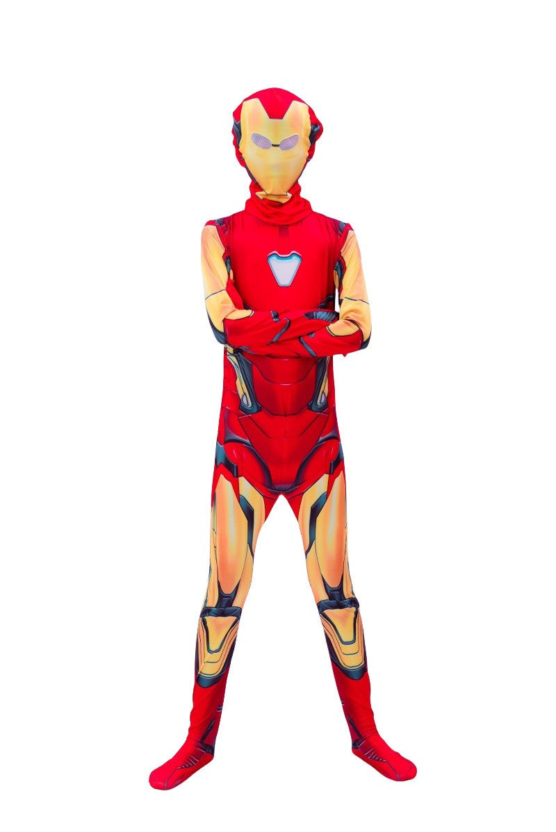 Spider-Man Far From Home Costume – Miles Morales Style Bodysuit for Men, Women, Boys & Girls, Halloween Superhero Outfit (Iron Spider/Amazing/No Way Home/Black/Symbiote/Spider-Gwen/Muscular/Black Panther, Sizes 100-190cm)