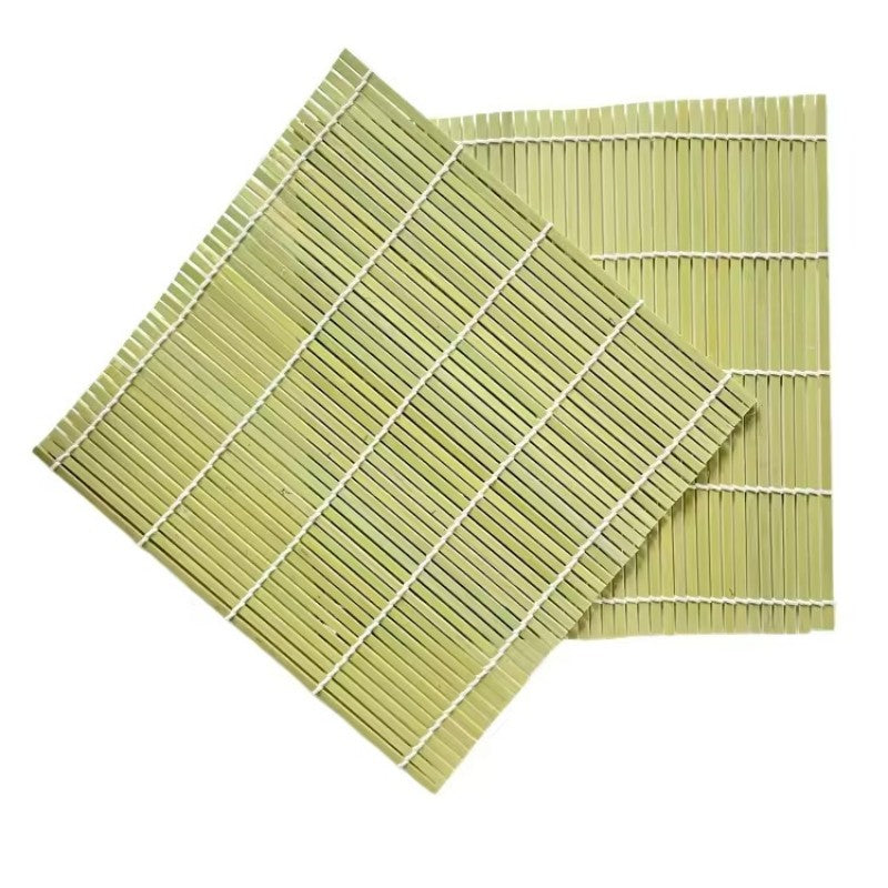 Eco-Friendly Bamboo Sushi Mat - Reusable & Easy-Clean Square Design