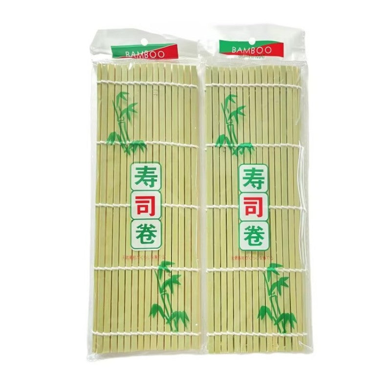Eco-Friendly Bamboo Sushi Mat - Reusable & Easy-Clean Square Design