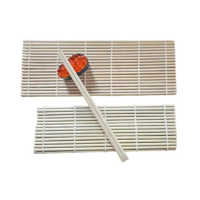 Eco-Friendly Bamboo Sushi Mat - Reusable & Easy-Clean Square Design
