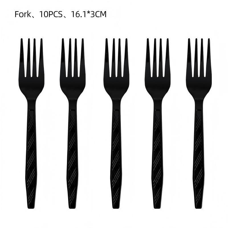 Spooky Night Halloween Party Set – Disposable Plates, Cups & Bunting Banner for Haunted House, Themed Celebration & Tableware (7″/9″ Plates, Cups, Napkins, Tablecloth, Bunting, Backdrop, Gift Bags, Black Cutlery & Straws, Poster)