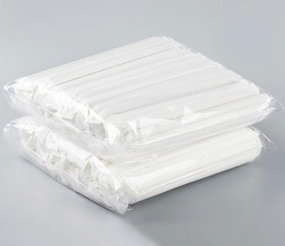 Complete Custom Paper Straw Series - 6/8/12mm Biodegradable & Individually Wrapped