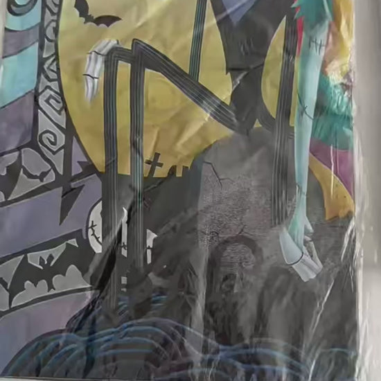 Video showing Spooky Night Halloween tableware and party decoration options