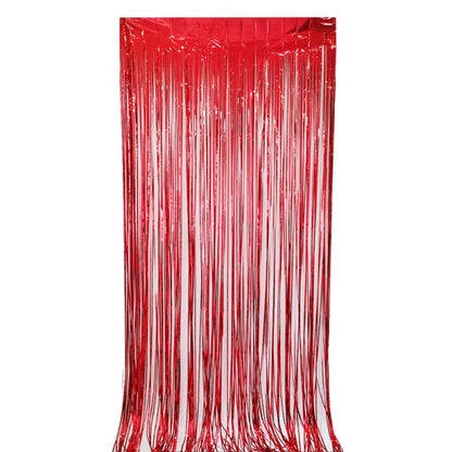 Shiny Tinsel Rain Curtain – Holographic Fringe Door Curtain for Birthday, Wedding & Outdoor Backdrop Decor