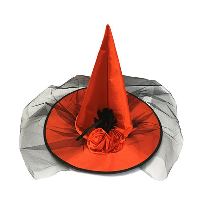 【2026 New】Halloween Witch Hats for Adults & Kids | 30+ Styles | Leather Rose Spider Wig Pirate Hats | Wholesale Mix & Match