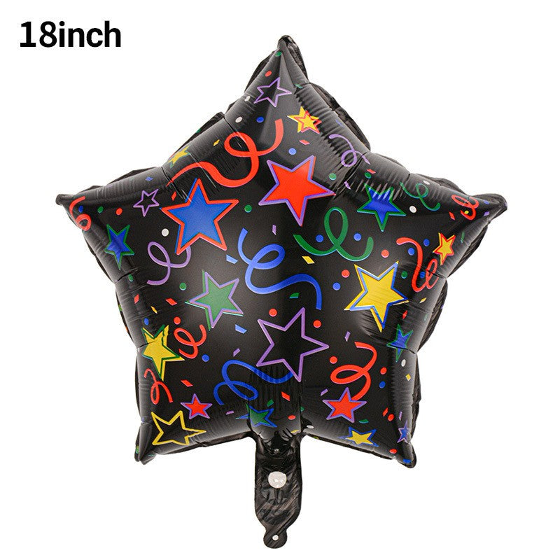 Graduation Foil Balloons – Mortarboard Cartoon Mylar Balloons for Grad Party, Ceremony & Celebration Decor