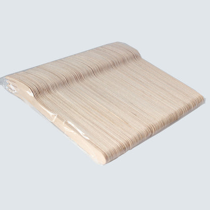 Wedding & Party Wooden Cutlery Set - Elegant Biodegradable Spoons, Forks, Knives