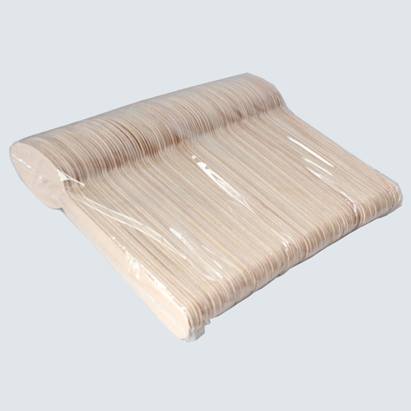 Wedding & Party Wooden Cutlery Set - Elegant Biodegradable Spoons, Forks, Knives